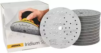 Mirka Iridium Soft Schleifscheiben Ø150mm P500, 20 Stück (249M102051)