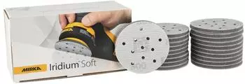 Mirka Iridium Soft Schleifscheiben Ø77mm P800 Multifit, 20 Stück (249JV02081)