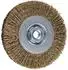 Pferd POS RBU 11515/M14 Rundbürste ungezopft, vermessingter Stahldraht 0,20mm (43502203)
