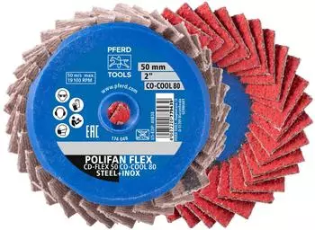 Pferd COMBIDISC CDR-FLEX Schleifscheibe 50mm Körnung 120, 10 Stk (42719827)