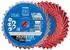 Pferd COMBIDISC CDR-FLEX Schleifscheibe 75mm Körnung 40, 10 Stk (42719828)