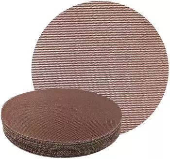LuxusKollektion Schleifgitter 225mm Klett Körnung 80, 15 Stück