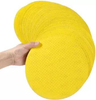 LuxusKollektion Schleifpapier 225mm Klett Korn 150, 25 Stück (25er-PACK Ø225)