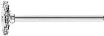 Pferd Miniatur-Rundb&uuml;rste RBU 1602/3 Edelstahl-Draht &Oslash;0,10mm (43100352)