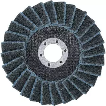 BGS F&auml;cher-Schleifscheibe Vlies &Oslash; 125mm, K&ouml;rnung 240 (74476)