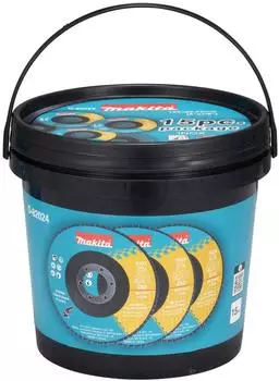 Makita F&auml;cherschleifscheiben-Set 125mm, Zirkonium, 15-teilig (D-82024)