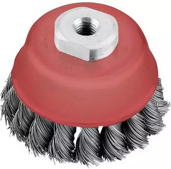 KWB AGGRESSO-FLEX&reg; Topfb&uuml;rste, Stahldraht gezopft, 6,6cm (719206)