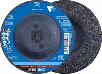 Pferd CC-GRIND ROBUST Schleifscheibe 115mm SGP STEELOX, 2 Stk. (64198116)
