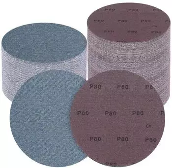 LuxusKollektion Schleifpapier Klett Keramik 225mm Körnung 80, 25 Stück
