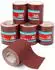 LuxusKollektion Schleifpapierrollen-Set 5 Rollen 9,3cm x 5m Körnung 60-240 Aluminiumoxid