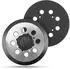 LuxusKollektion Schleifpad 125mm, 8 Loch, 4 Schrauben, Metallunterstützung (DWE64233)