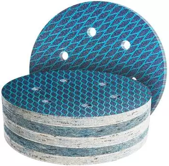 LuxusKollektion Klett-Schleifscheiben 150mm Korn 60 6-Loch, 45 Stück
