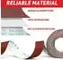LuxusKollektion Schleifpapierrolle 25mm x 6m, Körnung 80-600, 6er-Set