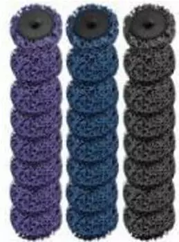 LuxusKollektion Grobreinigungsscheiben-Set 39-tlg. 50mm f&uuml;r Bohrmaschine