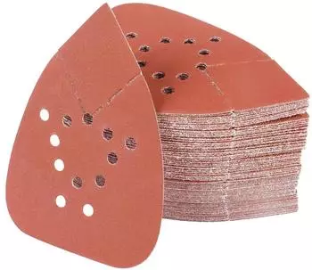 LuxusKollektion Schleifpapier Dreieck 135x93mm Klett K&ouml;rnung 320, 100 St&uuml;ck