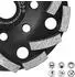 LuxusKollektion Diamantschleiftopf 125mm, 22,23mm Aufnahme, für Beton & Stein