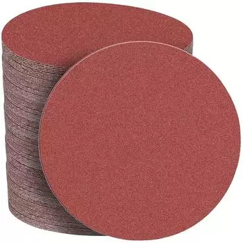 LuxusKollektion Schleifscheiben 150mm Klett K&ouml;rnung 150 ohne Loch, 50 St&uuml;ck