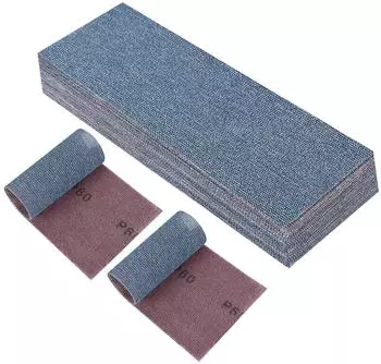 LuxusKollektion Netz-Schleifstreifen 80x230mm Klett Keramik Körnung 60, 25 Stück