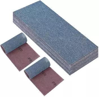 LuxusKollektion Netz-Schleifstreifen Keramik 115x230mm K&ouml;rnung 60, 25 St&uuml;ck