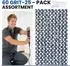 LuxusKollektion Netz-Schleifstreifen Keramik 115x230mm Körnung 60, 25 Stück