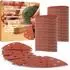LuxusKollektion Schleifpapier Dreieck 93mm Klett 6-Loch Körnung Mix 40-400, 120 Stück