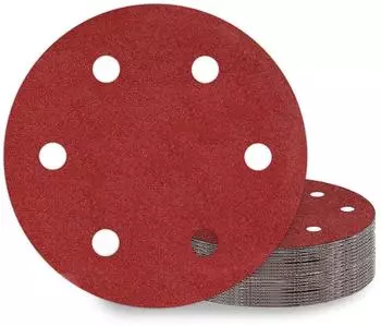 LuxusKollektion Klett-Schleifscheiben 225mm P120 6-Loch f&uuml;r Trockenbauschleifer (25 St&uuml;ck)