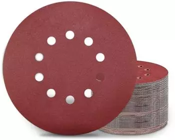 LuxusKollektion Schleifscheiben 225mm Klett P240 10 Loch, 50 St&uuml;ck