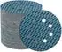 LuxusKollektion Schleifscheiben 125mm Klett Körnung 40 Zirkonoxid 8-Loch, 80 Stück