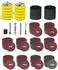 LuxusKollektion Schleifpapier-Set 325-teilig, 50mm, Klett, Körnung 80-3000