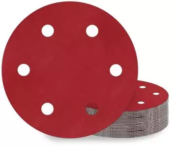 LuxusKollektion Schleifscheiben Klett 225mm P400 6-Loch f&uuml;r Trockenbauschleifer (25 St&uuml;ck)