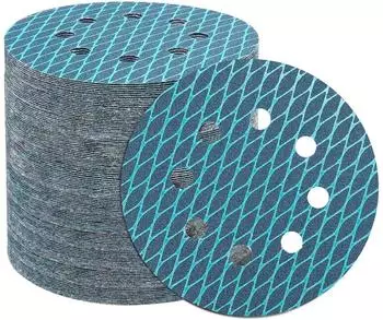 LuxusKollektion Schleifscheiben 125mm Klett Zirkonoxid K&ouml;rnung 120, 100 St&uuml;ck