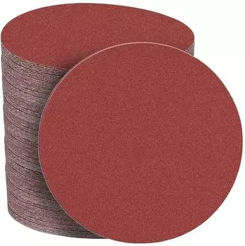 LuxusKollektion Klett-Schleifscheiben 150mm, K&ouml;rnung 180, ohne Loch, 50 St&uuml;ck