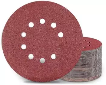 LuxusKollektion Schleifscheiben 225mm Klett P60 10-Loch (50 St&uuml;ck)