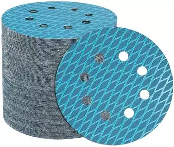 LuxusKollektion Klett-Schleifscheiben 125mm K&ouml;rnung 320 Zirkonoxid, 100 St&uuml;ck