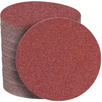 LuxusKollektion Schleifscheiben 150mm Klett 80 K&ouml;rnung (50 St&uuml;ck)