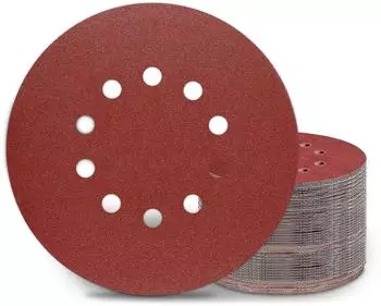 LuxusKollektion Schleifscheiben 225mm Klett P150 10 Loch (50 St&uuml;ck)