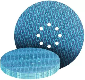 LuxusKollektion Schleifscheiben 225mm Klett 8-Loch Korn 100 Aluminiumoxid (15 Stk.)