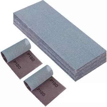 LuxusKollektion Netz-Schleifstreifen Keramik 115x230mm K&ouml;rnung 180, 25 St&uuml;ck