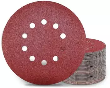 LuxusKollektion Schleifscheiben 225mm Klett P80 10 Loch (50 St&uuml;ck)
