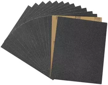 LuxusKollektion Schleifpapier Nass & Trocken K&ouml;rnung 100, 230x280mm, 15 St&uuml;ck