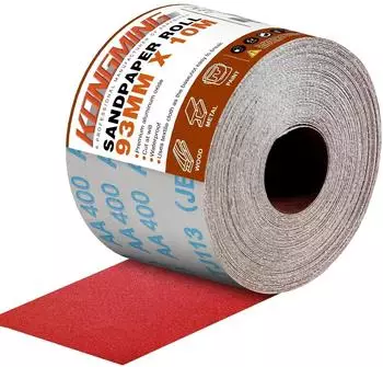 LuxusKollektion Schleifpapierrolle 93mm x 10m, K&ouml;rnung P400