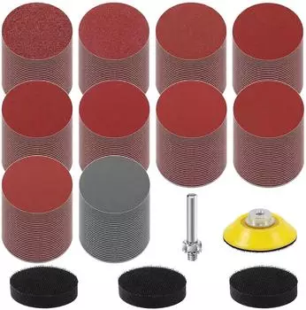 LuxusKollektion Klett-Schleifscheiben 50mm, K&ouml;rnung P80-P3000, 300 St&uuml;ck