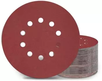 LuxusKollektion Schleifscheiben 225mm Klett P320 10-Loch, 50 St&uuml;ck