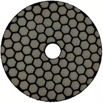 Berg Tectool Diamant Klett Schleif- und Polierpad Buff &oslash;100mm (17665)