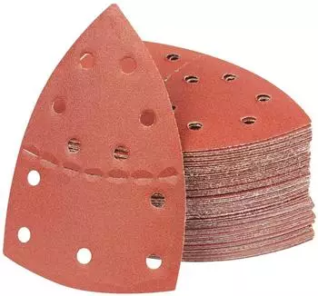 LuxusKollektion Schleifpapier Dreieck 152x105mm K&ouml;rnung 150 Klett, 100 St&uuml;ck