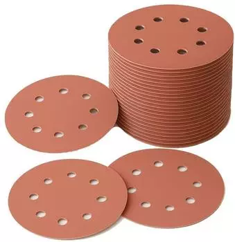 LuxusKollektion Schleifscheiben 125mm Klett K&ouml;rnung 60, 50 St&uuml;ck