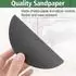 LuxusKollektion Klett-Schleifpapier 125mm Körnung 3000-10000, Nass/Trocken, 25 Stück
