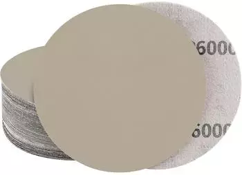 LuxusKollektion Klett-Schleifscheiben 150mm K&ouml;rnung 6000 Nass/Trocken, 20 St&uuml;ck