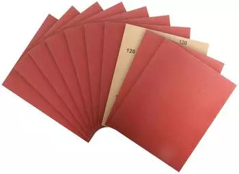 LuxusKollektion Schleifpapier-Set 10 St&uuml;ck, K&ouml;rnung 120, 23x28cm