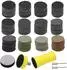LuxusKollektion Schleifscheiben-Set 185-tlg. 25mm Klett Körnung 60-10000 Nass & Trocken